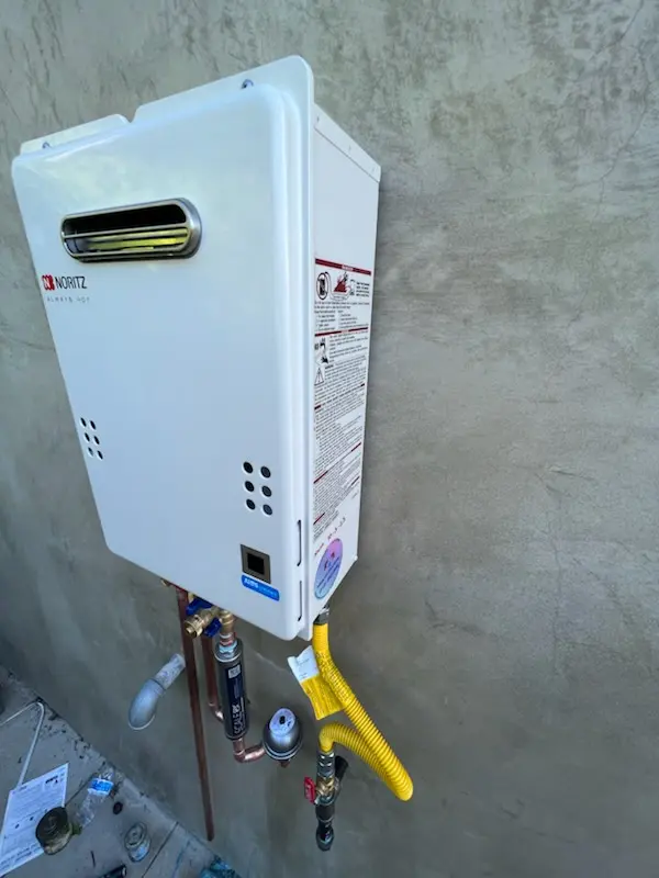 Tankless water heater installation for Newtown homes